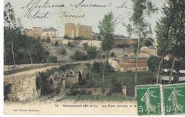 MONTEVRAULT - Le Pont Romain Et Le Château - Montrevault