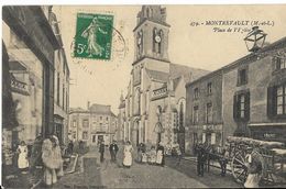 MONTEVRAULT - Place De L'Eglise - Montrevault