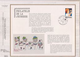 Carte Max CEF Soie 2021 Philatélie De La Jeunesse - 1981-1990