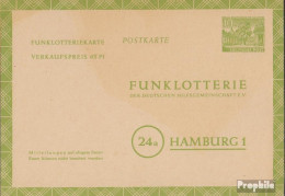 Berlin (West) FP4 Funklotterie-Postkarte Ungebraucht 1953 Berliner Bauten I - Postkaarten - Ongebruikt