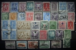 Griechenland Lot 1906 - 1928 Aufdruck Gestempelt      (R381) - Oblitérés