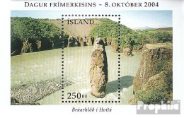 Island Block36 (kompl.Ausg.) Postfrisch 2004 Tag Der Briefmarke - Blokken & Velletjes