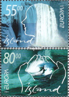 Island 981-982 (kompl.Ausg.) Postfrisch 2001 Wasser - Ungebraucht