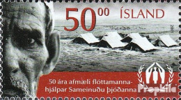 Island 976 (kompl.Ausg.) Postfrisch 2001 Flüchtlingskommissar - Neufs