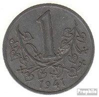 Böhmen Und Mähren Jägernr: 623 1944 Vorzüglich Zink Vorzüglich 1944 1 Krone Wappenlöwe - Military Coin Minting - WWII