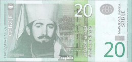 Serbien Pick-Nr: 55a Bankfrisch 2011 20 Dinara - Servië