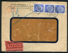 Allemagne - Enveloppe Commerciale En Exprès De Wien Pour Paris En 1938 - Ref D67 - Covers & Documents