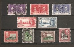 ST VINCENT 1937 - 1951 COMMEMORATIVE SETS FINE USED Cat £8.20 - St.Vincent (...-1979)