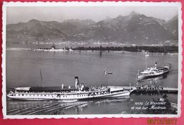 MONTREUX - LE BOUVERET, STEAMERS, PIROSCAFI - Passagiersschepen