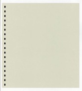 Lindner 802io Lindner Blank Pages, Format: 272 X 296 Mm With 18-ring Perforation - Fogli Bianchi
