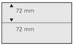 SAFE 742 PA Einsteckkarte 2 Streifen Per 10 - Einsteckkarten