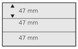 SAFE 743 PA Einsteckkarte 3 Streifen Per 10 - Stock Sheets