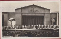 Oude Fotokaart Photo Card Oberammergau Passionsspiele 1930 Buhne Im Passionstheater Bayern - Oberammergau