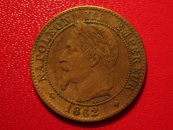 France - 2 Centimes 1862 A Paris Napoléon III 3221 - 2 Centimes