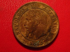 France - 2 Centimes 1862 K Bordeaux Napoléon III 3277 - 2 Centimes