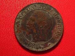France - 2 Centimes 1854 BB Strasbourg Napoléon III 3321 - 2 Centimes