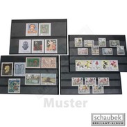 Schaubek V603/S Stock Cards With Protector Sheet, 3 Film Stripes 156 Mm X 112 Mm, Pack Of 100 Cards - Einsteckkarten