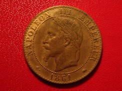 France - 2 Centimes 1861 A Paris Napoléon III 3314 - 2 Centimes