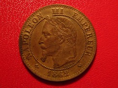 France - 2 Centimes 1862 K Bordeaux Napoléon III 3302 - 2 Centimes