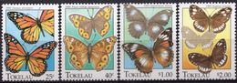 TOKELAU 1995 - Faune, Insectes, Papillons - 4 Val Neuf // Mnh - Tokelau