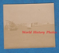 Photo Ancienne D'un Poilu - Aérodrome à Situer - Avion Caudron - Aviation Militaire WW1 1914 1918 Plane Flugzeug - Oorlog, Militair