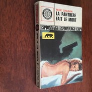 Edition De L’ARABESQUE N° 599 Espionnage   LA PANTHERE FAIT LE MORT   René Charvin  - E.O. 1969 - Editions De L'Arabesque