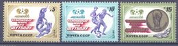 1986. USSR/Russua, World Cup Football Championship, 3v, Mint/** - Neufs