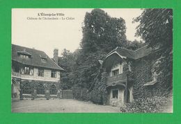 Cartes Postales 78 YVELINES ETANG LA VILLE  Chateau De L'Auberderie Le Chalet - Autres & Non Classés