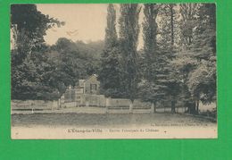 Cartes Postales 78 YVELINES ETANG LA VILLE Entree Du Chateau - Sonstige & Ohne Zuordnung