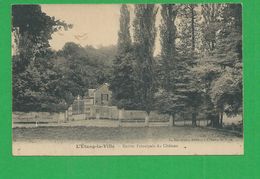 Cartes Postales 78 YVELINES ETANG LA VILLE Entree Du Chateau - Altri & Non Classificati