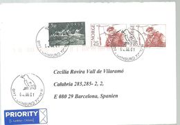 LETTER 2001 ORNSUND - Cartas & Documentos