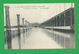 Cartes Postales 75 PARIS INONDATIONS DE 1910 Aerodrome De Juvisy - Paris Flood, 1910