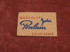 Petite éponge "CHOCOLAT POULAIN" - Chocolate