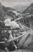 ALBULABAHN - Die Viaduktel Zwischen Bergün Und Preda, Ca.1910 - Bergün/Bravuogn