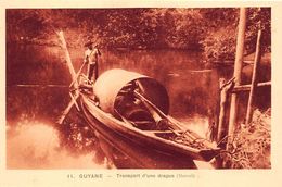 ¤¤  -    GUYANNE  -  Transport D'une Drague  -  MARONI   -  ¤¤ - Saint Laurent Du Maroni