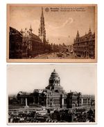 BELGIQUE . BRUXELLES . 2 CARTES POSTALES - Réf. N°6157 - - Lotes Y Colecciones