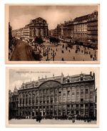 BELGIQUE . BRUXELLES . 2 CARTES POSTALES - Réf. N°6159 - - Lotti, Serie, Collezioni