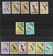 Bechuanaland 1961 Birds, Set To 10c VLMM(except 2c) And Used (5703) - 1885-1964 Herrschaft Von Bechuanaland