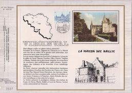 Carte Max CEF Soie 2221 Viroinval - 1981-1990