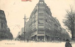 PARIS - Carrefour De La Rue Sarrette Et De La Rue D'Alésia (carte Vendue En L'état). - Arrondissement: 14