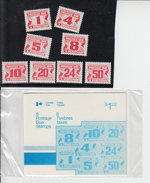 Canada - Postage Due Stamps - J - Mint Never Hinged - Portomarken