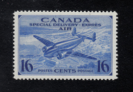 Canada Air Mail Special Delivery Stamp CE1 - Mint Never Hinged - VF Condition - Airmail: Special Delivery