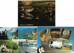 HALLSTATT Gmunden Salzbergwerk Salzsee Eintrittskarte Zählkarte 3 Karten - Hallstatt