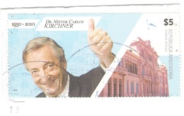 Argentina Used On Paper 2011 Doctor Nestor Carlos Kirchner, 1950-2010 - Gebruikt