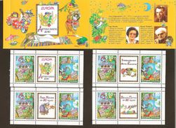 BULGARIA - EUROPA 2010 -TEMA ANUAL " LIBROS INFANTILES".- CARNET Con 4 HOJITAS BLOQUE - 2010