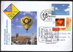 Germany Munich 2011 / Carnival, Fasching / Balloon / Philatelic Fair - Carnival