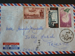 1950...8 LETTERS OF EGYPT...GO TO ITALY....///...8 LETTERE DALL'EGITTO PER L'ITALIA... - Lettres & Documents