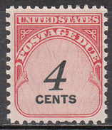 UNITED STATES   SCOTT NO. J92   MNH   YEAR  1959 - Portomarken