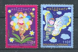 212 NOUVELLE CALEDONIE 2013 - Yvert 1190/91 - Naissance Fleur Papillon - Neuf** (MNH) Sans Trace De Charniere - Unused Stamps