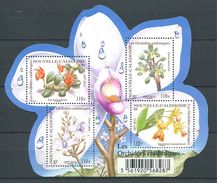 212 NOUVELLE CALEDONIE 2013 - Yvert 1195/98 - Fleur Orchidee - Neuf** (MNH) Sans Trace De Charniere - Unused Stamps